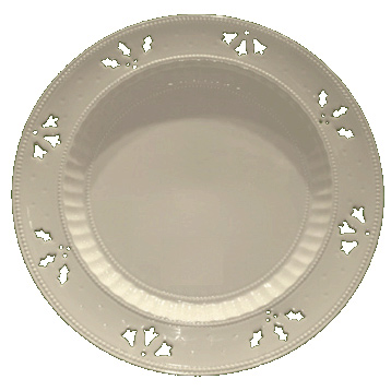 Pierced Christmas Plate