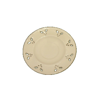 Pierced Christmas Saucer