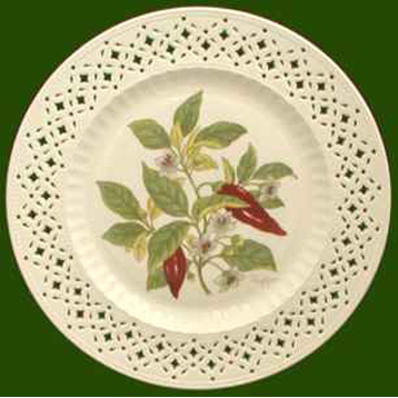 Decorated Spices Plate- Pepper