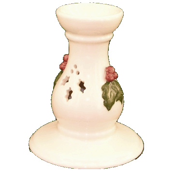 Holly Candlestick