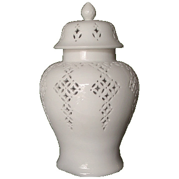 Pierced Ginger Jar
