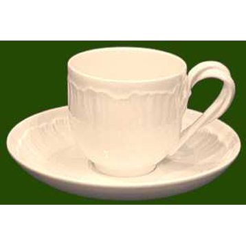 Shell Edge Tea Cup & Saucer