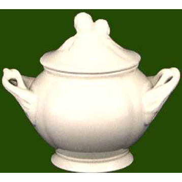 Charlotte Covered Sugar Bowl