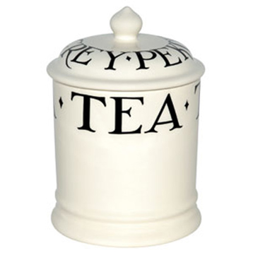 Black Toast Storage Jars